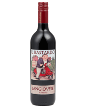 Renzo Masi Il Bastardo<br>Sangiovese 750ML This wine is produced with carefully selected Sangiovese grapes from northern-central Tuscany.Intense ruby red colour. Very aromatic nose, with berry and cherry aromas and flavours. On the palate, it is medium to full bodied, with fine tannins and a fruity finish. Enjoyable from its release, it reaches its best after two years of cellaring.