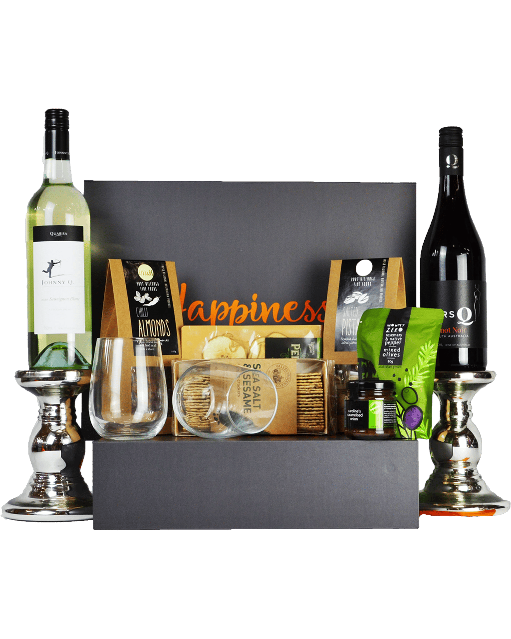 Creative Hampers Cheers From Mr Mrs Q - Boozy