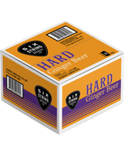  Six String Brewing Co. Hard<br>Ginger Beer 375ml  375ML 4% abv Hard Soda style brew. Brewed using fresh ginger and East Coast Lemons this Ginger Beer is sweet, tart and packs a ginger kick.