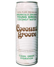  Coconut Groove 100% Pure<br>Young Green... 520mL Australias premium coconut water, extracted from freshly picked organically grown, young green coconuts and canned within hours of picking. There are no other ingredients, additives, preservatives or anything else added. Coconut Groove coconut water. Coconut Groove coconut water is the taste of world renowned Thai drinkung coconuts.