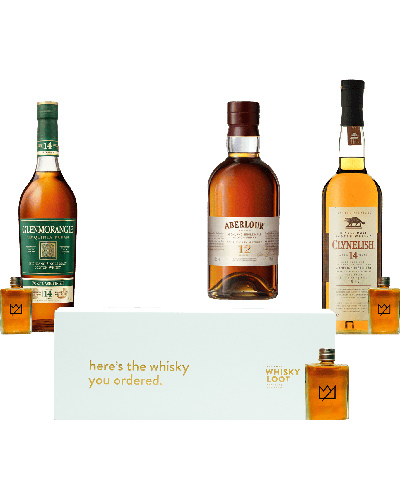 Buy Whisky Loot Single Malt Scottish Tasting Pack 180ml Online