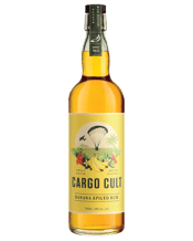  Cargo Cult Banana Spiced Rum<br>700ml  700ML The world's first full-strength Banana infused rum. Made with real Australian grown bananas and no artificial flavours. Cargo Cult Banana Spiced Rum is crafted in small numbered batches from hand selected rums from the South Pacific and spiced and infused in Australia with real banana and spices. Aromas of candied banana and cinnamon, with a taste of fresh banana and baking spices, finishing with a lingering taste of ripe banana.