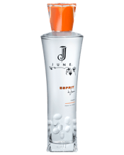  June L'esprit De June 700ml  700ML In French culture, esprit is the soul, the spirit and a state-of-mind. L'Esprit de June is a unique, rare liqueur crafted with the fleeting vine-flowers of Ugni Blanc, Merlot, Cabernet Sauvignon and other grape varietals. The incredible vine flowers blossom for only a few days in June. Warm, shinning and intriguing, L'Esprit de June captures the emotions when life blossoms.