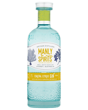 Manly Spirits Coastal Citrus<br>Gin 700ml 700mL Coastal Citrus Gin is all about summer hazy days, from beach to balmy nights, with good company thrown in. Our flavour inspiration comes from the Australian coast and its native pantry. Earthy citrus notes from Lemon Aspen partner with fresh Coriander leaf to give a punchy citrus hit which is offset by the delicate savoury flavours from local Sea Parsley. All of which is rounded out with the classic Juniper backbone. Serve with a premium tonic and garnish with a slice of lemon and sprig of thyme