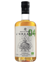  Jean-luc Pasquet L'organic<br>Cognac 04  700mL JLP L'Organic Cognacs are crafted from grapes grown according to our philosophy of putting terroir and taste first. The natural unadulterated fruit, flower and spice aromas, which are contained in this elixir of distilled wine, aged in French oak barrels, are the essence of our vineyards and our knowledge. Sharing this bounty with you is our greated joy.