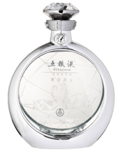  Wuliangye Yuan Ding Jing<br>Sheng 500ml  500ML While adhering to the ancient brewing techniques, Wuliangye constantly tries new materials and new technologies to develop innovative products. In 2017, Wuliangye cooperated with Swarovski, the international fashion brand, and launched this luxurious bottle of Wuliangye - Yuan Ding Jin Sheng, the finest art by Wuliangye and Swarovski. Featuring "Crystals From Swarovski" on the gold-colored metal frame, the iconic Swarovski swan, and the "Wuliangye logo" on clear glass, it is definitely a unique