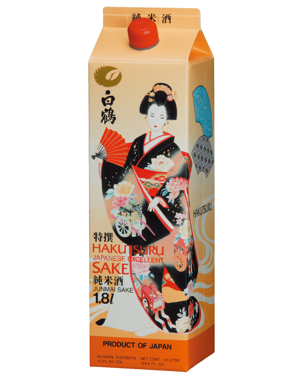 Hakutsuru Junmai Japanese Sake Pack 1800mL Boozy