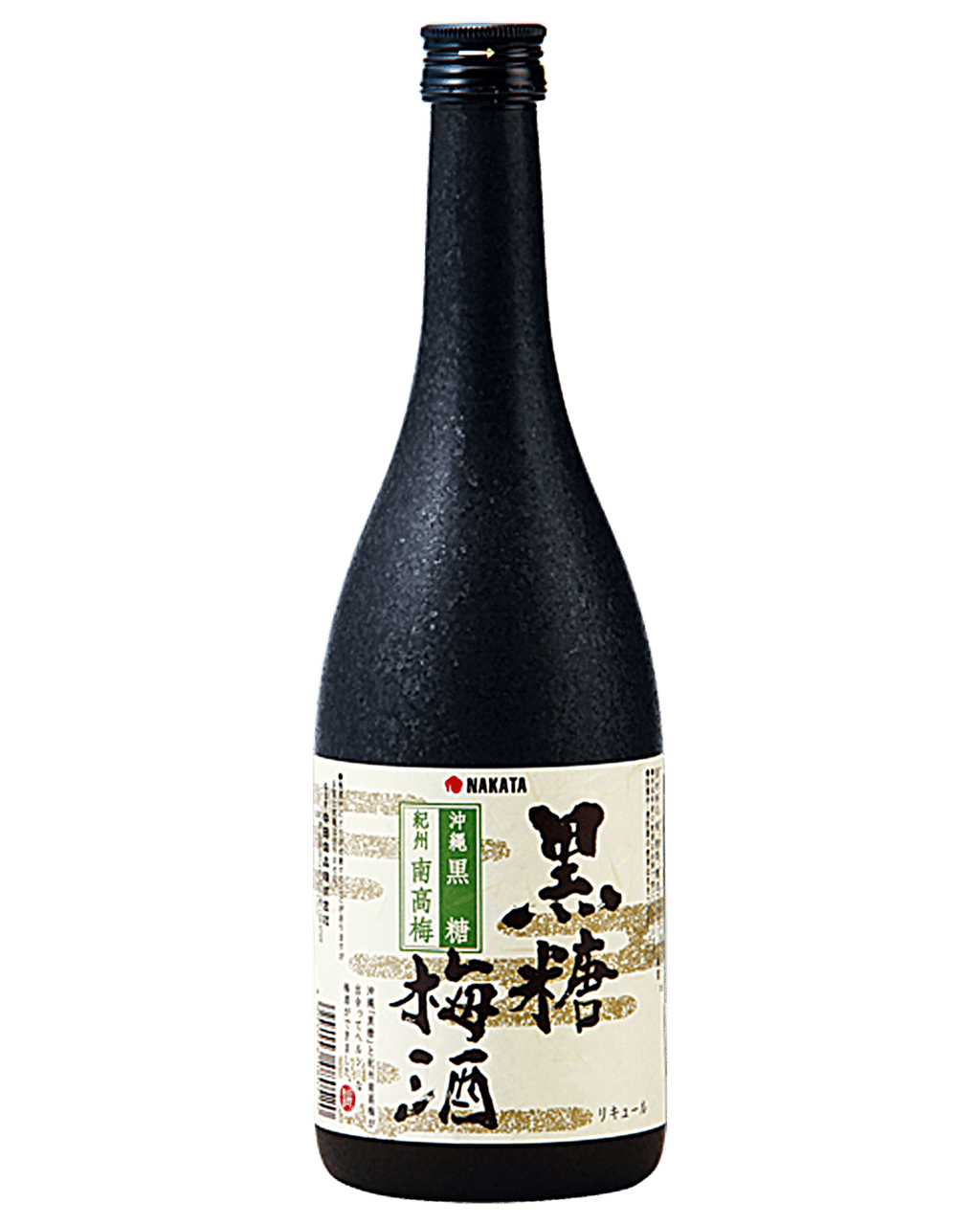 Nakata Kokuto Umeshu Japanese Brown Sugar Ume Plum Sake 720mL Boozy