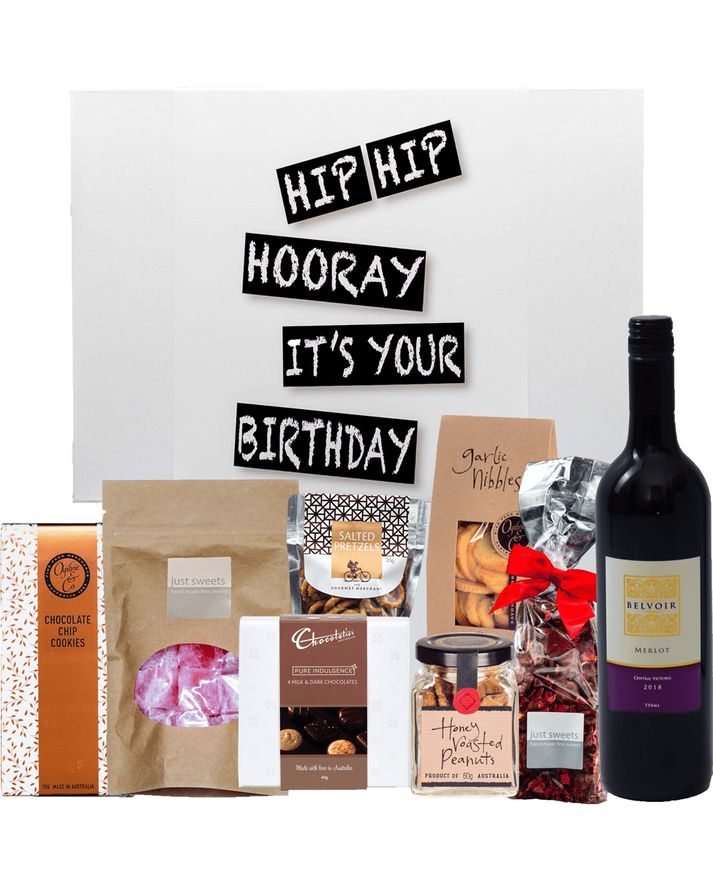 Buy Wines By Design The Connoisseur's Birthday Hamper Merlot Online or ...