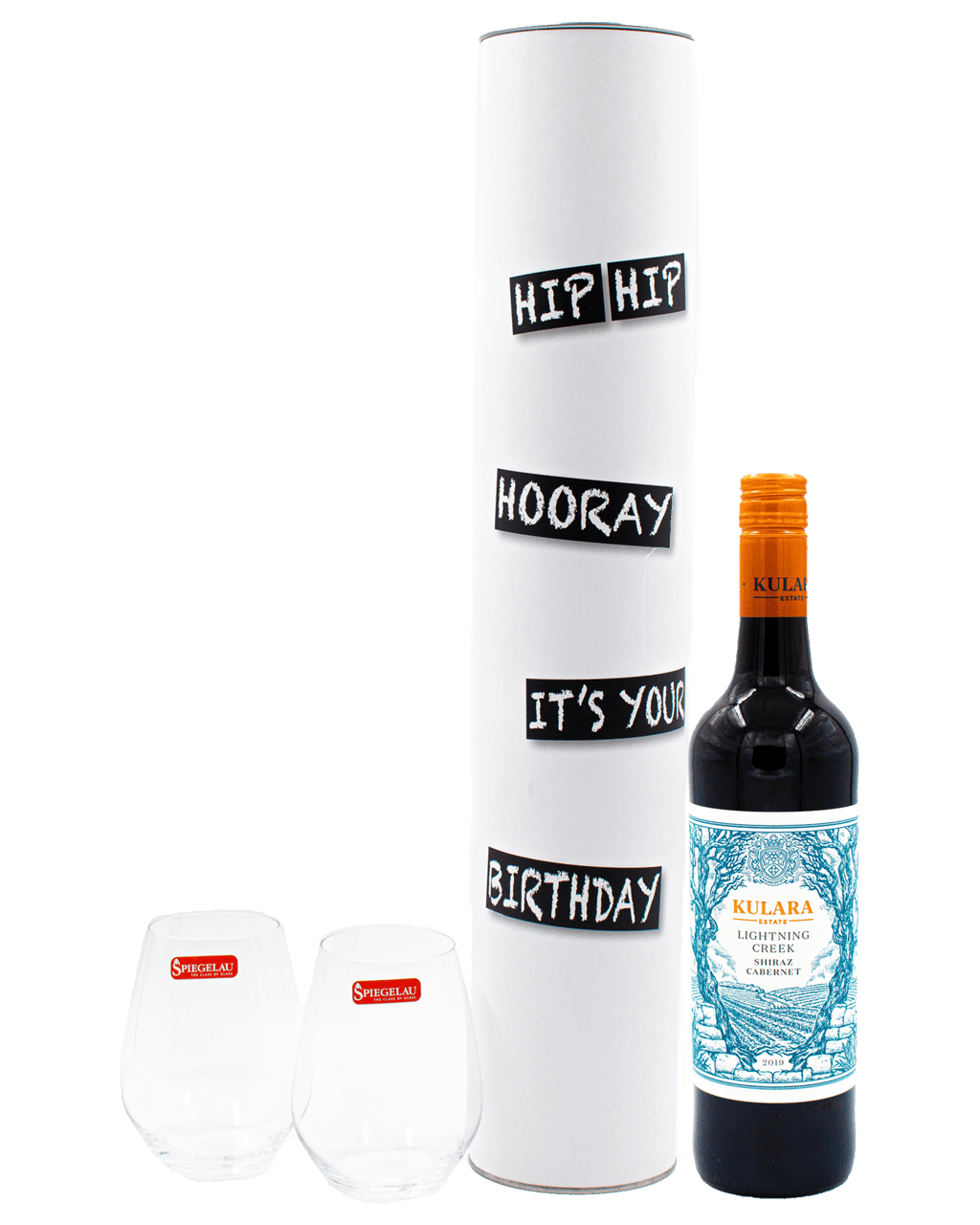 Buy Wines By Design Kulara Estate Lightning Creek Shiraz Cabernet Happy Birthday Gift Set Online Lowest Prices In Australia Dan Murphys