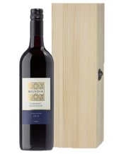  Cellar 17 Belvoir Timber Box<br>Bendigo Cabernet... 750ML A single vineyard Cabernet Sauvignon from the renowned Bendigo wine region. This full bodied wine is hand crafted using a boutique, minimalist approach. Concentrated black fruits and plum with spicy overtones are complemented by elegant tannins from maturation in French Oak. The winemaker, Ian Hall, is an artisan winemaker who has been producing award-winning wines for over 25 years.