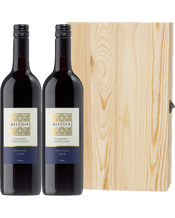  Cellar 17 Belvoir Cabernet<br>Sauvignon Double... 750ML Double Bottle Timber Box<br>Pine Box With Hinged Lid<br>Wood Wool Included<br>This wine is a single vineyard Cabernet Sauvignon from the renowned Bendigo wine region. This full bodied wine is hand crafted using a boutique, minimalist approach. Concentrated black fruits and plum with spicy overtones are complemented by elegant tannins from maturation in French Oak.