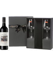  Cellar 17 Bleasdale Mulberry<br>Tree Cabernet... 750ML <ul><li>Premium Black Gift Box</li><li>Adorned With Birthday Ribbon &amp; Bow</li><li>2 Spiegelau Lead Free Crystal Wine Glasses.</li></ul>The iconic Mulberry Tree vineyard, named after the ancient tree that grows adjacent to the vineyard on the banks of the Bremer River, consistently produces fruit of exceptional quality. This is an elegant Cabernet Sauvignon with intense aromas of mixed berries, woody herbs dark chocolate and violets. The palate is smooth and persistent, with blackcurrant and