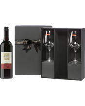  Cellar 17 Belvoir Shiraz<br>Birthday Premium... 750ML <ul><li>Premium Black Gift Box</li><li>Adorned With Birthday Ribbon &amp; Bow</li><li>2 Spiegelau Lead Free Crystal Wine Glasses</li></ul>This wine is a single vineyard Shiraz from the renowned Bendigo wine region. This full bodied wine offers an abundance of upfront red fruit flavours with plum and spicy overtones that continue through the pallet. Well integrated soft and elegant tannins are added through maturation in French and American Oak.<UL></UL>