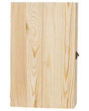  Cellar 17 Double Bottle<br>Timber Wine Box   Our hinged lid pine boxes are the perfect accessory for gifting wine! Simply open the hinged lid and put your bottles in and it’s ready to gift(no need for any other packaging). The box fits almost all standard and sparkling bottle shapes (dependent on bottle shape). It can also be used for other similar sized items such as gin, whiskey, sparkling water and olive oil.<br>Each bottle size – 91mm wide x 331m high internal measurement.<br>Timber box only, wine not included.