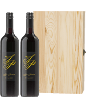  Cellar 17 Lola's Paddock<br>Shiraz Double... 750ML Double Bottle Timber Box.<br>Pine Box With Hinged Lid.<br>Wood Wool Included.<br>Bright yet deep in colour, Lola’s Paddock Shiraz starts with wild berry and fine French Oak aromas lifting from the glass. It is matured in fine French Oak and created to be intense in flavour, yet soft and approachable upon release. The palate is an ensemble of rich, ripe, gathered black fruits, with elements of mixed savoury spice, continuing to impress in succulent ways. Silken tannins create the perfect finish.