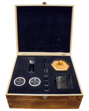  Wines By Design Whiskey<br>Smoker Set   Learn how to smoke your favourite whisky or cocktails like a pro with our Whiskey Smoking Kit. This exquisite whiskey smoker set includes a quality hand torch, tongs, freezable whiskey ice rocks, 2 x flavored wood chips, wooden smoke top and a whiskey glass.<br>All you need to do ispour in your liquor, set the lid and add enough wood chips to cover the screen in this whiskey smoker to ignite the wood chips with the hand torch and wait for that sweet smoke to slowly fill the glass. Smoke will bri