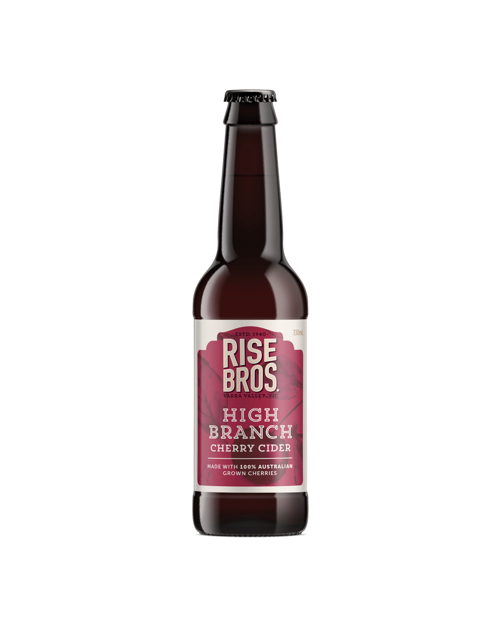 Buy Rise Bros. High Branch Dark Cherry Cider 330ml Online (Lowest