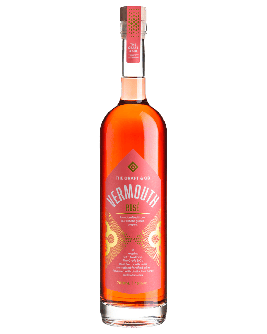 Buy The Craft & Co Rose Vermouth Online (Lowest Price Guarantee) Best