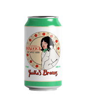 Yulli's Brews Margot Dry<br>Apple Cider 375ml 375ML A clean, dry and easy drinking cider made from the freshest of apples from the Adelaide Hills Margot offers a basket of fresh green apple aromas on the nose and a delicate sweetness, before finishing dry and effervescent to leave you quenched and tantalised. Pairs well with hors d'oeuvres.