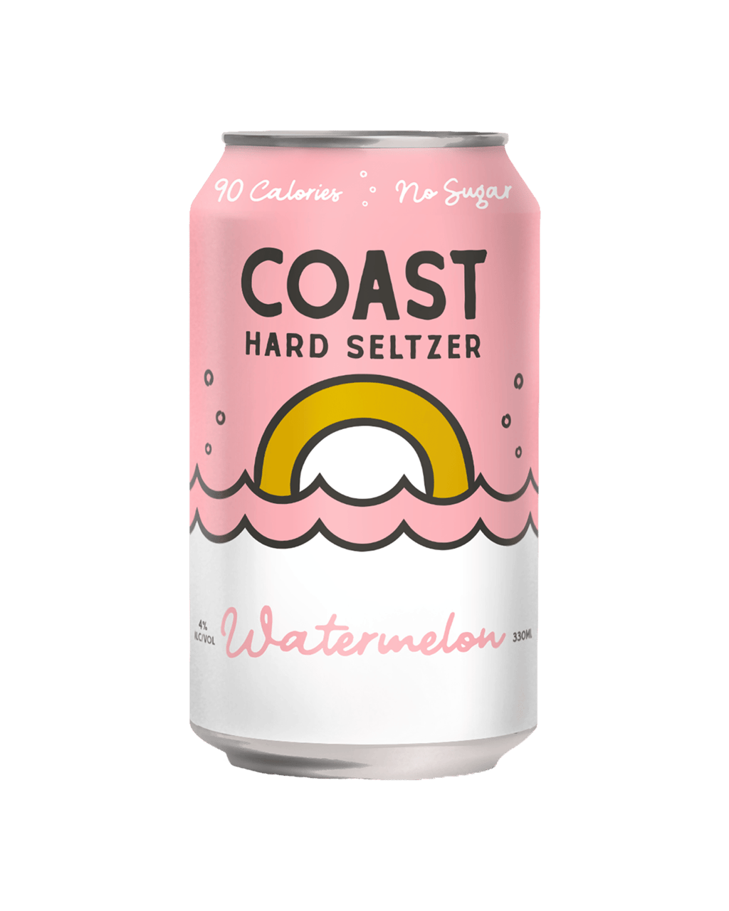 Buy Coast Hard Seltzer Watermelon 330ml Online (unbeatable Prices) From 