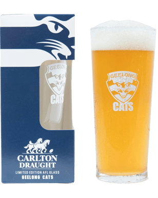 Buy Carlton Draught Geelong Afl Glassware Multi Pack Dan Murphy S Delivers