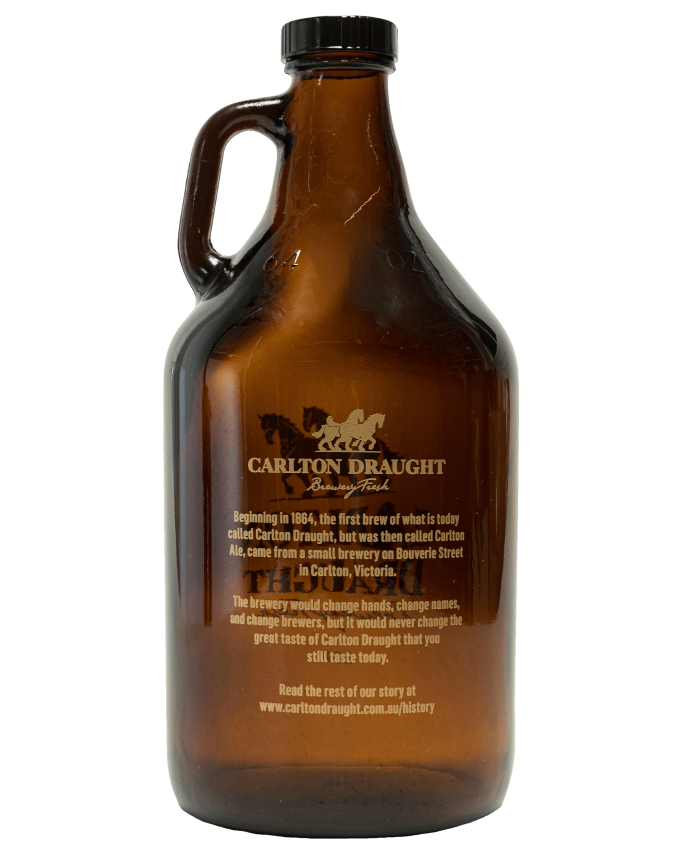 Buy Carlton Draught Beer Growler 1.89l Online (Low Prices) from Dan