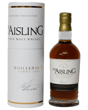  The Aisling Distillery<br>Heritage... 700mL With an approach for our Single Malt that gives great length and vital contribution to the final flavour profile. The Aisling Single Malt Whisky is crafted to expose the Malted Barley produced right here in Australia. The Single Malt has a unique profile and character, which gives a full-bodied complex finish. The Aisling Single Malt Heritage Collection has been handcrafted and matured in 100 litre, Australian Vintage Tawny (Port) Casks. Specifically coopered to give clean balance of both char a