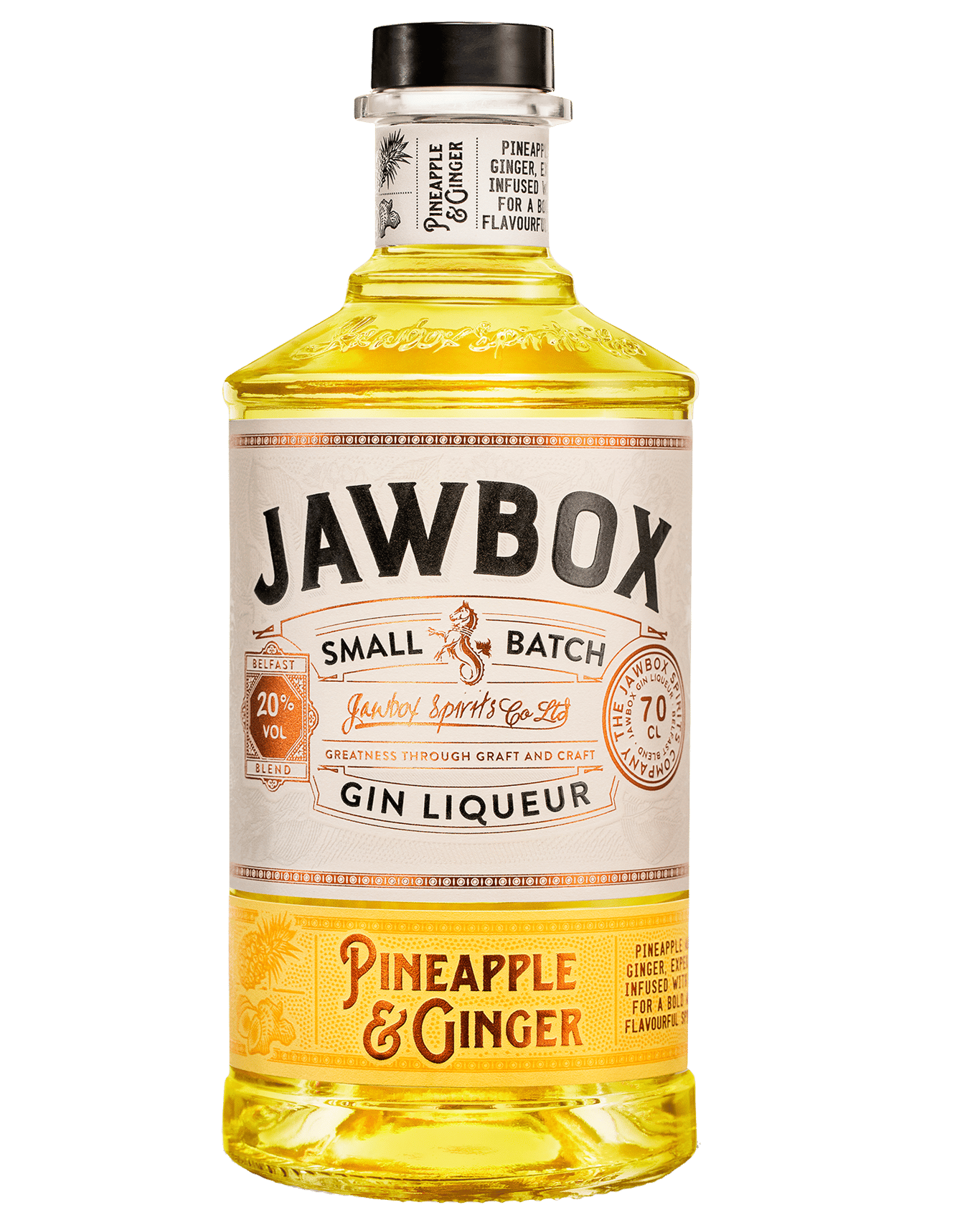 Buy Jawbox Pineapple And Ginger Gin Liqueur 700ml Online (Lowest Price