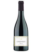  Arnaud Aucoeur Chiroubles<br>Chatenay... 750ML Vignoble Aucoeur is the oldest family domain of the Morgon village, in the heart of Beaujolais. Arnaud Aucoeur has been voted 2020 Winemaker of the Year by the famous Guide Hachette in France. To perpetuate the legacy of his ancestors, Arnaud makes some of his wines, including his famous “Moulin à vent”, in wooden containers. Barrels, tons and semi-casks are all housed on the farm. The grapes are manually-harvested from vines of about fifty years, exclusively from Gamay grapes. Located on the he