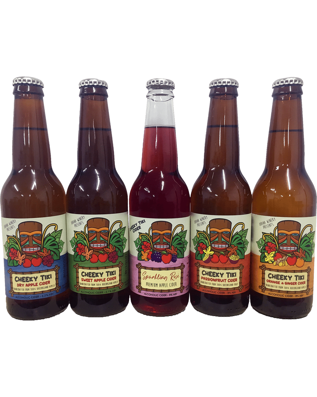 Buy Cheeky Tiki Cider Tropical Cider Mixed 24 Pack Online (Lowest