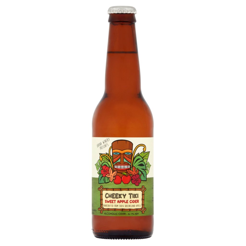 Buy Cheeky Tiki Cider Sweet Apple 330ml Online (Low Prices) from Dan ...