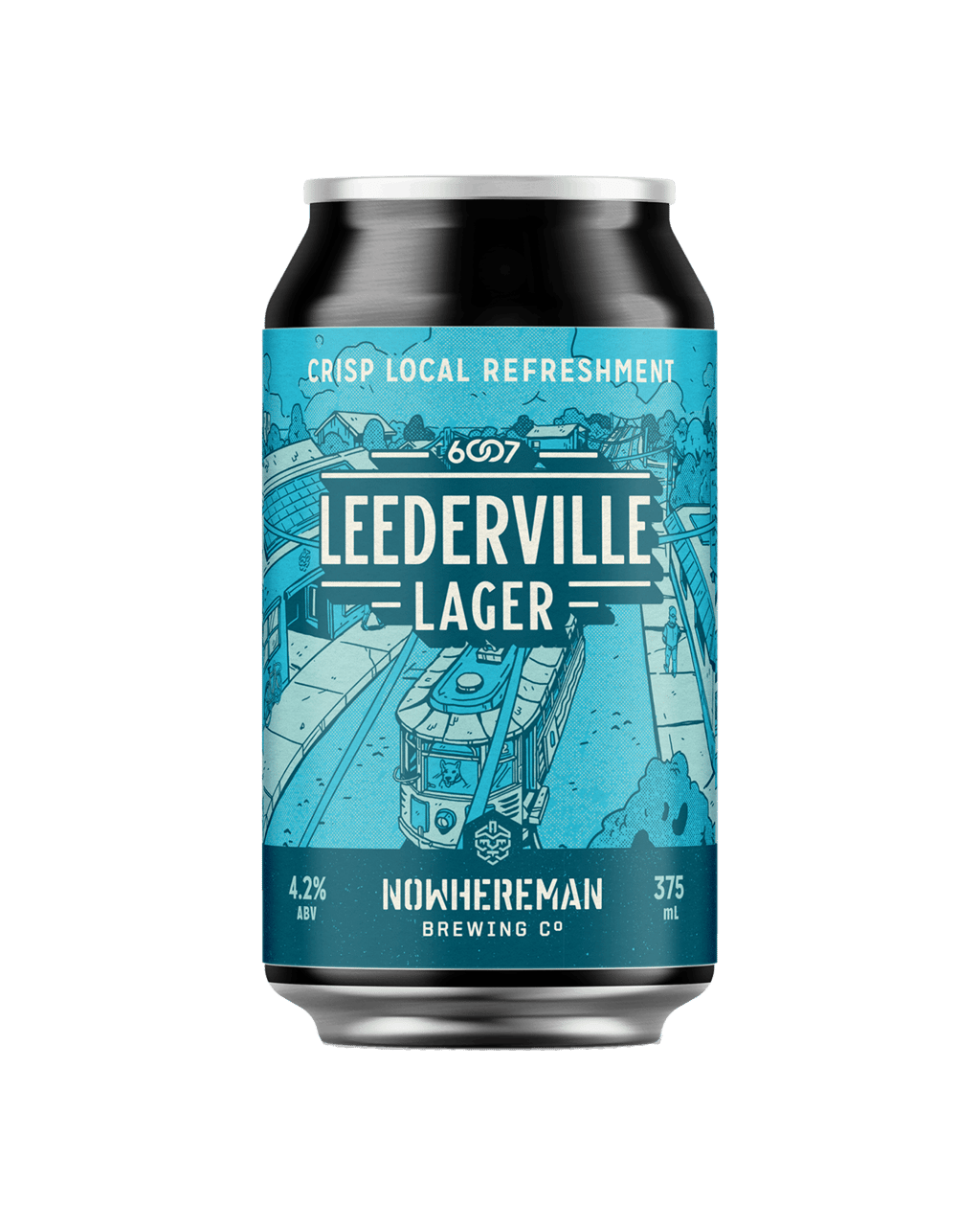 Nowhereman Brewing Co Leederville Lager Cans Boozy