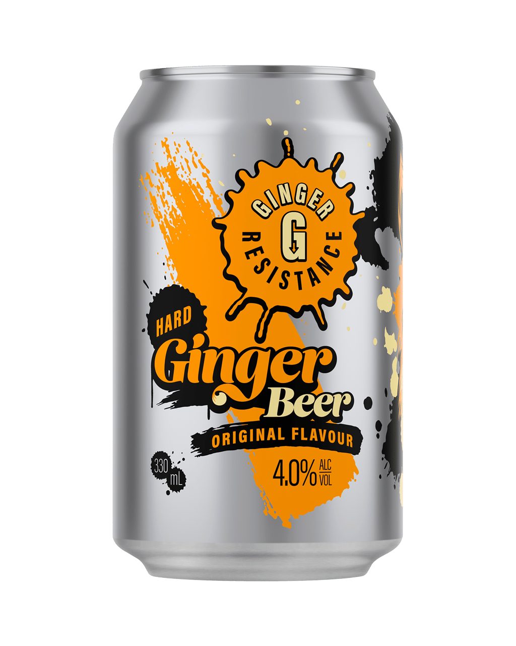 Ginger Resistance Original Ginger Beer 330ml Can Unbeatable Prices Buy Online Best Deals