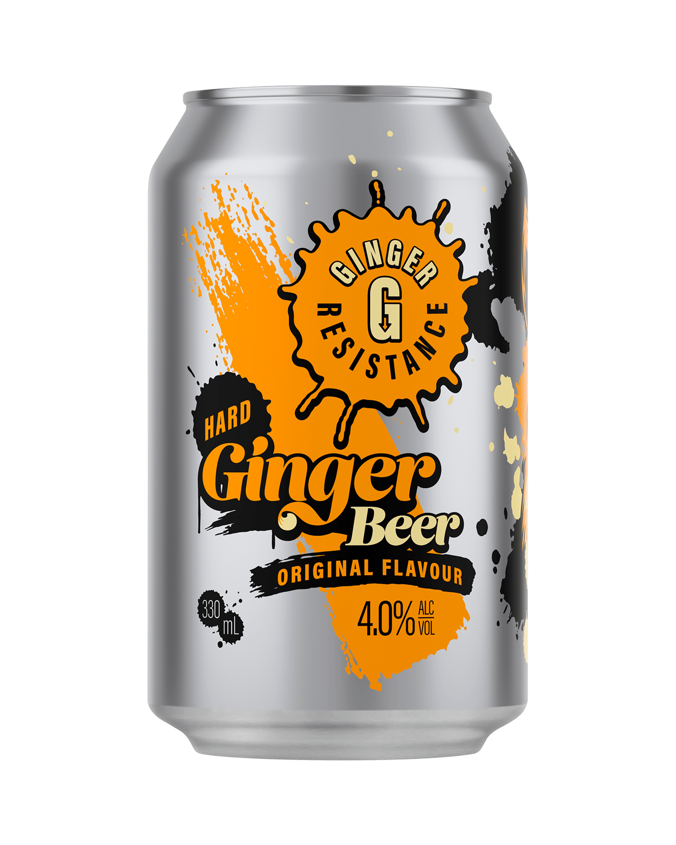 Buy Ginger Resistance Original Ginger Beer 330ml Can Online (Low Prices) from Dan Murphy