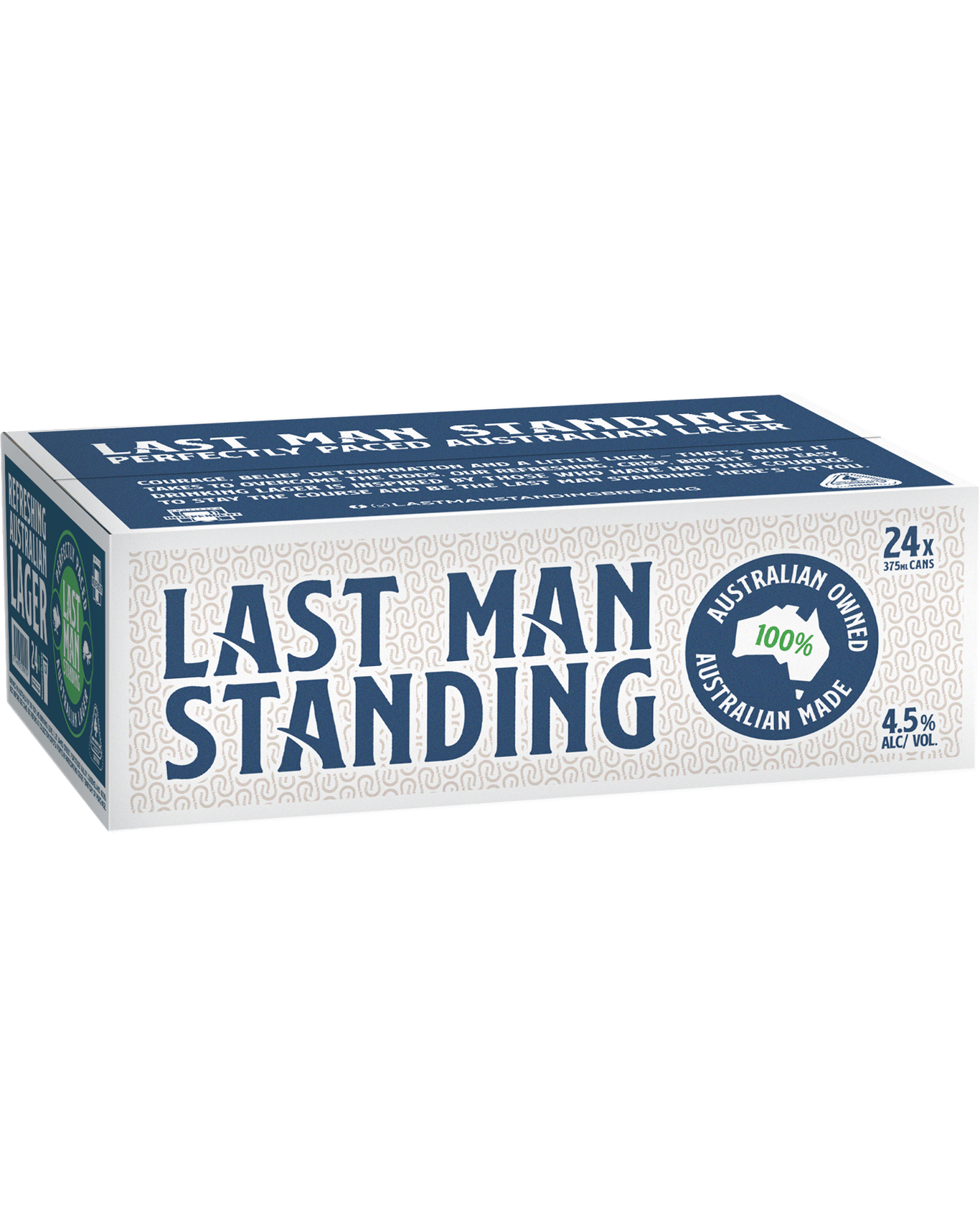 Buy Last Man Standing Australian Lager Can 375ml Online (Lowest Price