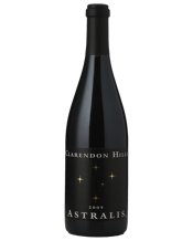  Clarendon Hills Astralis<br>Syrah Mclaren Vale... 750ML The lyrical and beautiful Clarendon Hills Astralis Syrah is a highly complex and well concentrated wine with dark liquorice, blackberry, mocha aromas and touches of chamomile, earthy, bitumen, herb garden notes. It is a changing kaleidoscope of aromas and flavours with dry, slinky tannins, plenty of fruit richness and underlying savoury oak