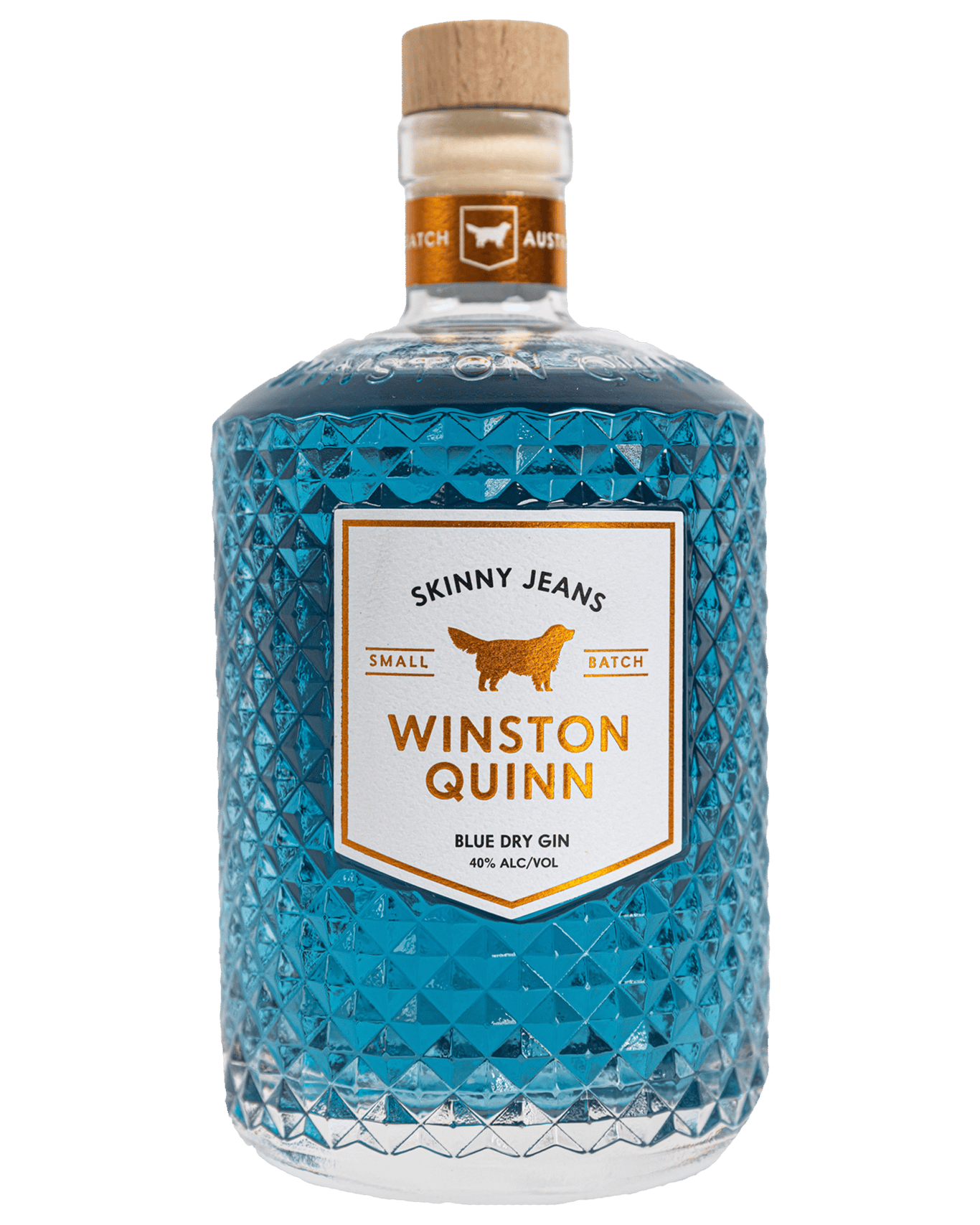 Winston Quinn Skinny Jeans Blue Floral Gin 700ml Unbeatable Prices Buy Online Best Deals