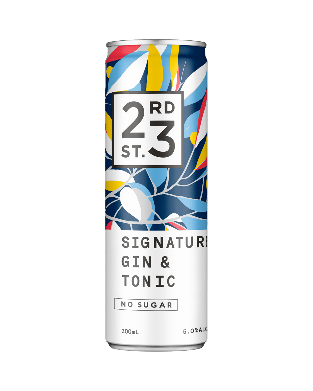 23Rd Street Distillery Signature Gin Tonic Cans 300mL Boozy