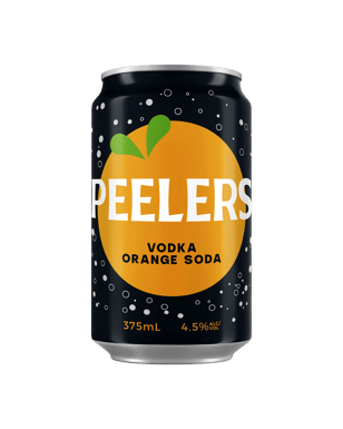 Vodka Orange Soda Cans 375mL