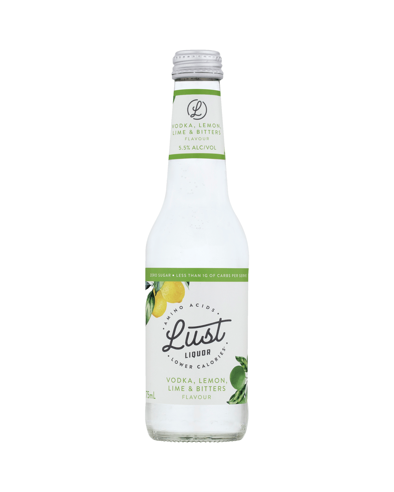 Buy Lust Liquor Vodka Lemon Lime & Bitters Bottles 275ml Online (Lowest