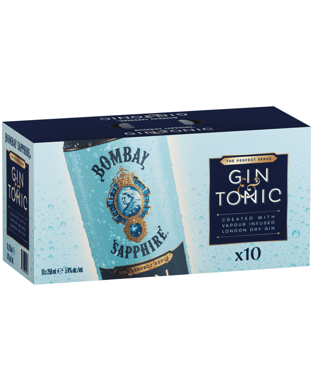 Bombay Sapphire Gin Tonic Cans 250ml Boozy