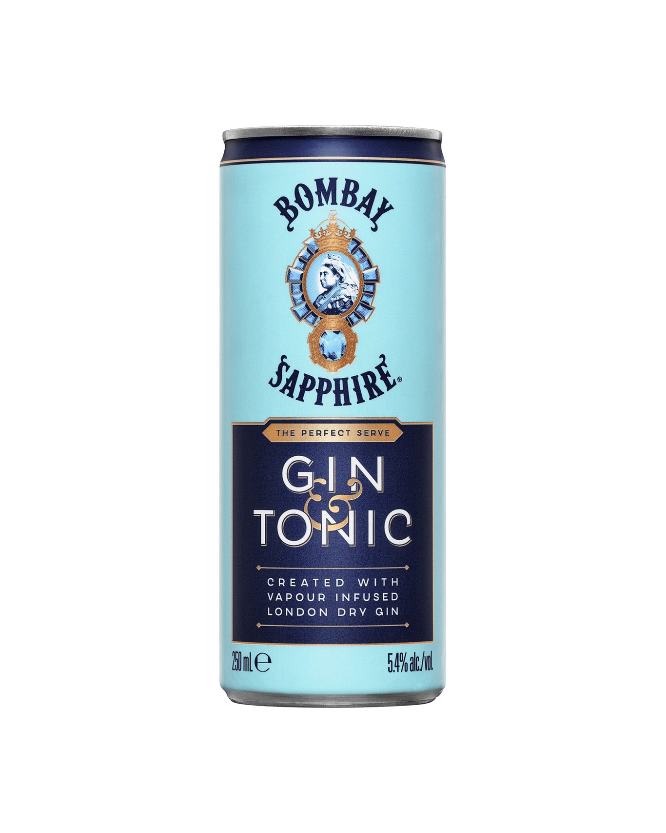 Buy Bombay Sapphire Gin & Tonic 10 Pack Cans 250ml Online (Lowest Price