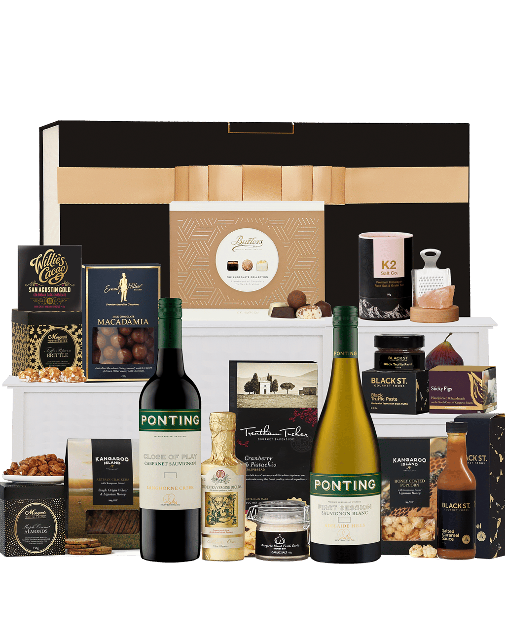Buy The Hamper Emporium Ponting Red & White Foodies Hamper Online ...