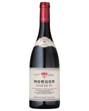  Mommessin Grandes Morgan<br>Cote De Broully  750ML Côte du Py is the most famous climat in Morgon, with wines that are considered to be the best representations of Morgon. The black volcanic soil produces complex, structured age-worthy reds; This example was produced from 100% gamay grown on vines aged between 35 and 40 years. From the dream vintage of 2018, the wine offers great depth and structure with succulence and velvety tannins.