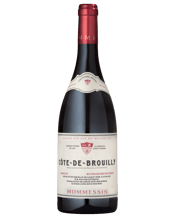  Mommessin Grandes Mises Côte<br>De Brouilly  750ML The vineyard is situated at the base of the steep Mount Brouilly slopes, with a rigorous selection on the property of the partner-grower. The vineyard faces South-East and benefits from sunshine thanks to the rounded hillside. The 56 year old vines are traditionally pruned "en gobelet". Each step of the winemaking process is aimed at preserving the succulence of the excellent gamay fruit and encouraging a soft, silky texture. The nose reveals discreet aromas of red fruits with violets and peonie