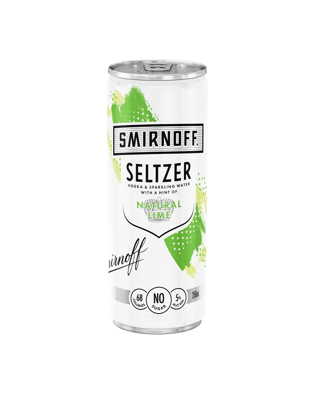 Buy Smirnoff Classic Lime Seltzer Cans 250ml Dan Murphy S Delivers