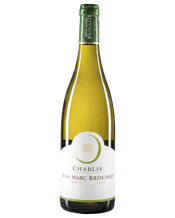  Jean-marc Brocard Chablis  750ML Precision, strength and freshness are words that form the signature of Brocard's winemaking philosophy. The domain is among the most important of Chablis. Brocard wines represent the higher end of expression at each level. Their Chablis is 100% chardonnay, unoaked and fermented using natural yeast. Lemon, white peach and yellow fruit flavours, crisp and vibrant, pure and fresh make this a great match with grilled seafood.