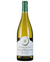 Jean-marc Brocard Chablis<br>Premier Cru Vau De... 750ML From the esteemed house of Jean-Marc Brocard, the Premier Cru Vau de Vey vines cling on to a very steep slope. Located on the left bank of the Serein River and facing East, this terroir provides rich and delicate wines with a marked minerality. 100% Premier Cru chardonnay, fermented using natural yeast, then aged in 50% stainless steel and 50% old French oak for 14 months. The wine is a pale gold-green colour. A tangy, clear and precise wine with wonderful intensity of zesty orchard fruit.
