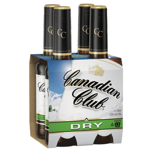 Buy Canadian Club Whisky & Dry Bottles 330ml Online or Near You in  Australia [with Same Day Delivery* & Best Offers] - Dan Murphy's